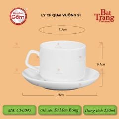 Bộ Ly Tách Cà Phê Sứ
