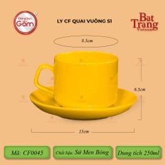 Bộ Ly Tách Cà Phê Sứ