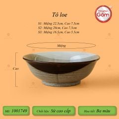 Bộ Bát Đĩa Bát Tràng Men Hỏa Biến Ba Màu