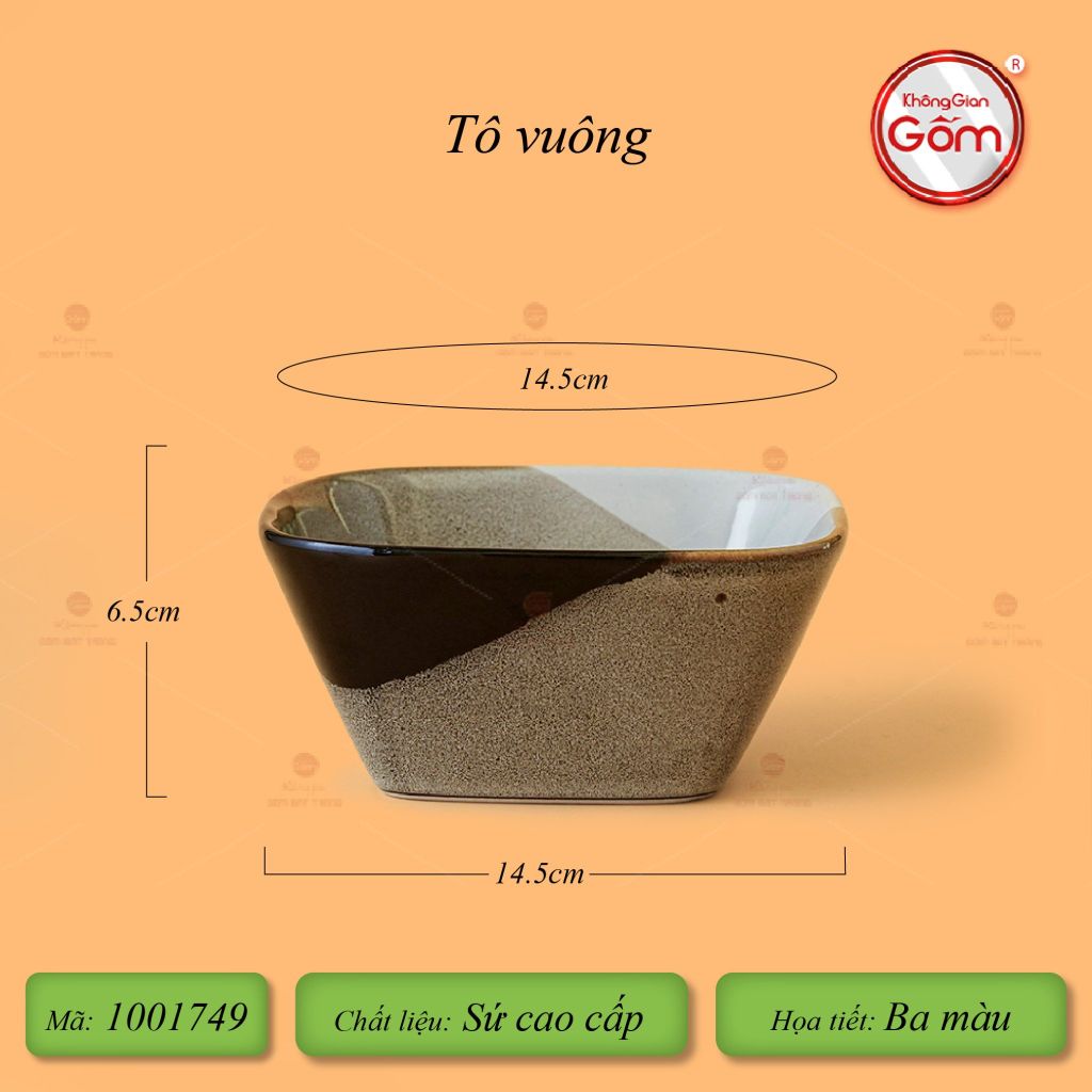Bộ Bát Đĩa Bát Tràng Men Hỏa Biến Ba Màu