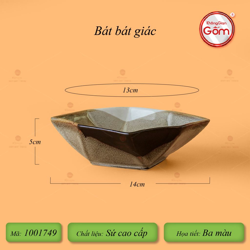 Bát Bát Giác Ba Màu