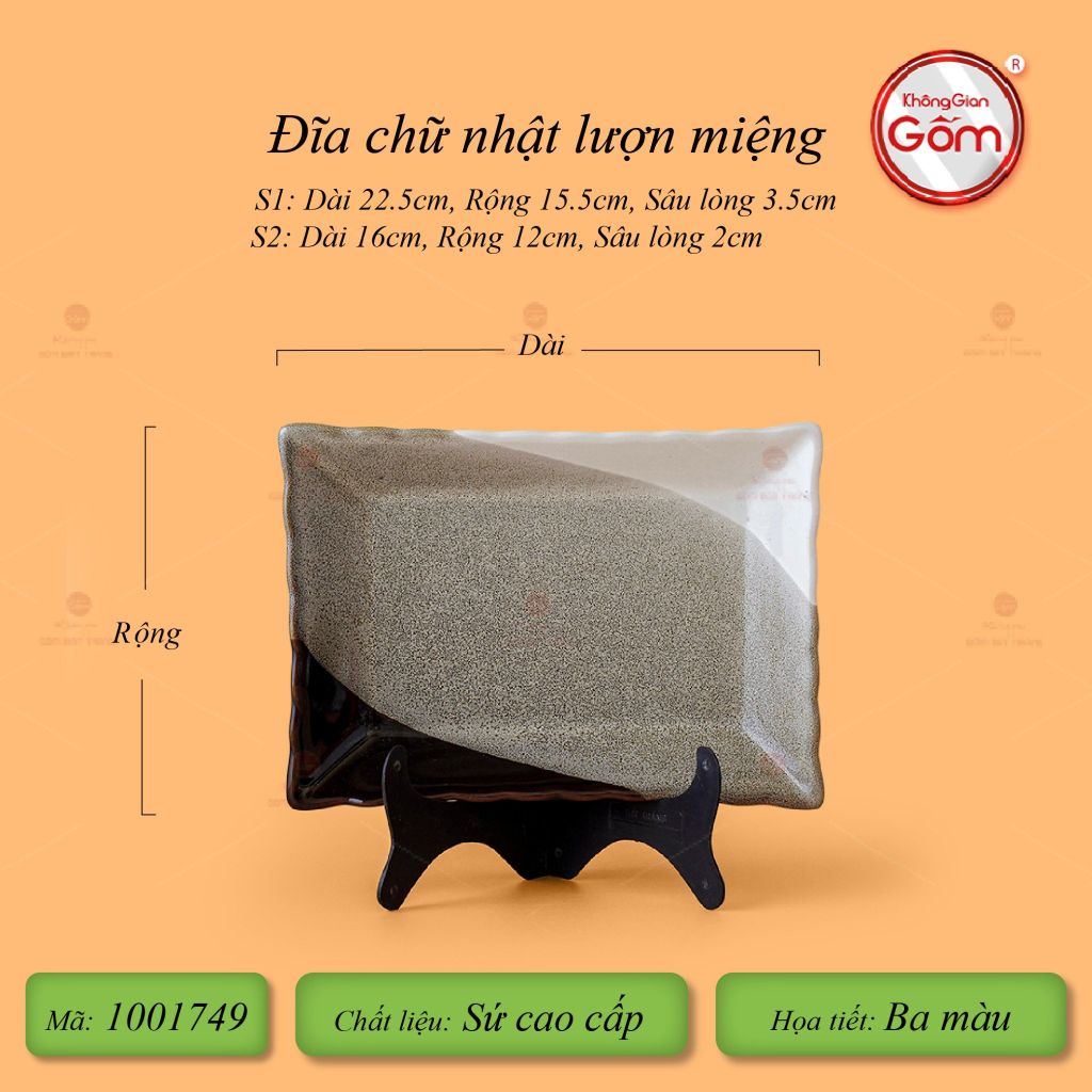 Bộ Bát Đĩa Bát Tràng Men Hỏa Biến Ba Màu