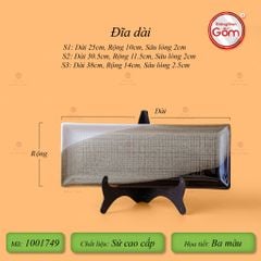 Đĩa Dài Ba Màu