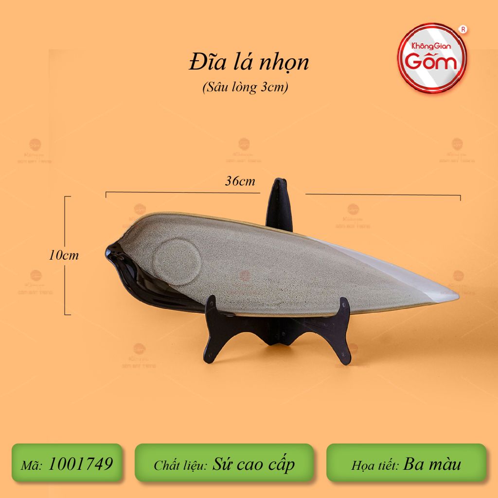 Đĩa Lá Nhọn Ba Màu