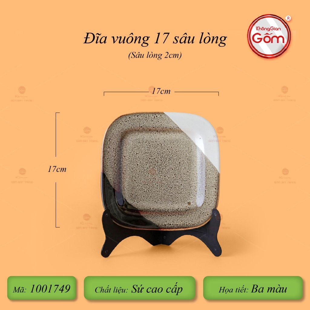 Bộ Bát Đĩa Bát Tràng Men Hỏa Biến Ba Màu