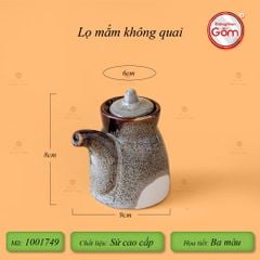 Bộ Bát Đĩa Bát Tràng Men Hỏa Biến Ba Màu