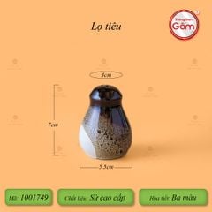 Bộ Bát Đĩa Bát Tràng Men Hỏa Biến Ba Màu