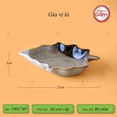 Chén Gia Vị Lá Ba Màu