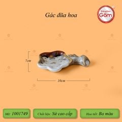 Bộ Bát Đĩa Bát Tràng Men Hỏa Biến Ba Màu