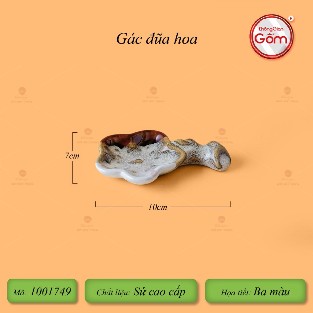 Gác Đũa Hoa Ba Màu