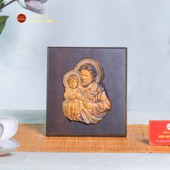 Tranh Công Giáo Thánh Giuse Bế Chúa