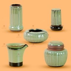 Bộ Phụ Kiện Trà Múi Xanh Ngọc