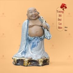 Bộ Tượng Thập Bát Lan Hán Men Rạn