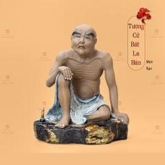 Bộ Tượng Thập Bát Lan Hán Men Rạn