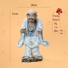Bộ Tượng Thập Bát Lan Hán Men Rạn