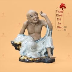 Bộ Tượng Thập Bát Lan Hán Men Rạn