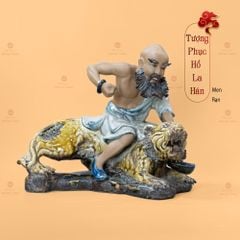 Bộ Tượng Thập Bát Lan Hán Men Rạn