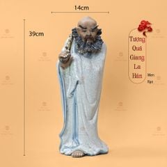 Bộ Tượng Thập Bát Lan Hán Men Rạn