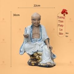 Bộ Tượng Thập Bát Lan Hán Men Rạn