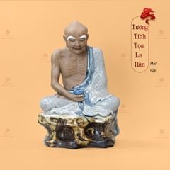 Bộ Tượng Thập Bát Lan Hán Men Rạn