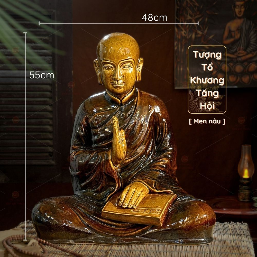Tượng Tổ Khương Tăng Hội