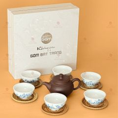 Bộ Ấm Chén An Thổ Túc (Chén sứ)