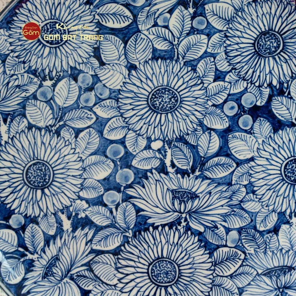 Đĩa Trưng Bày Bách Hoa Phú Quý