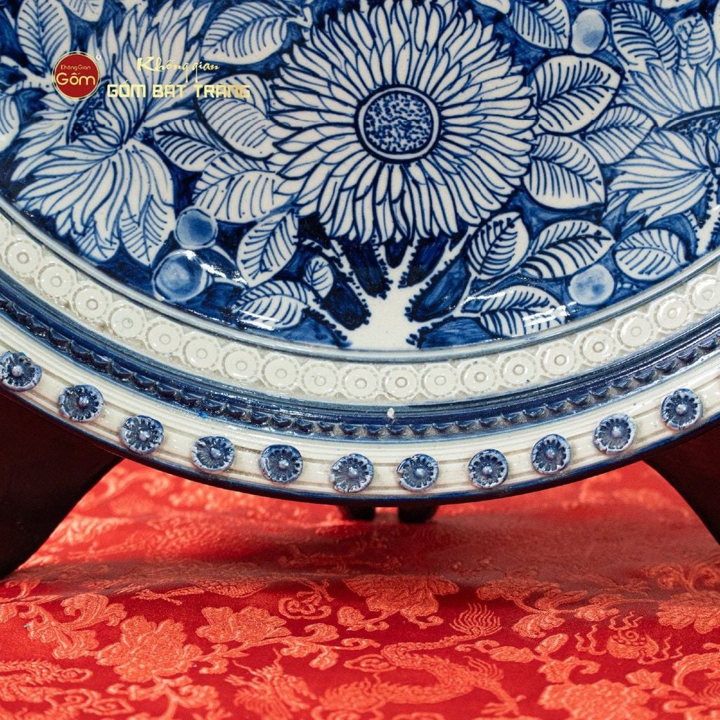 Đĩa Trưng Bày Bách Hoa Phú Quý