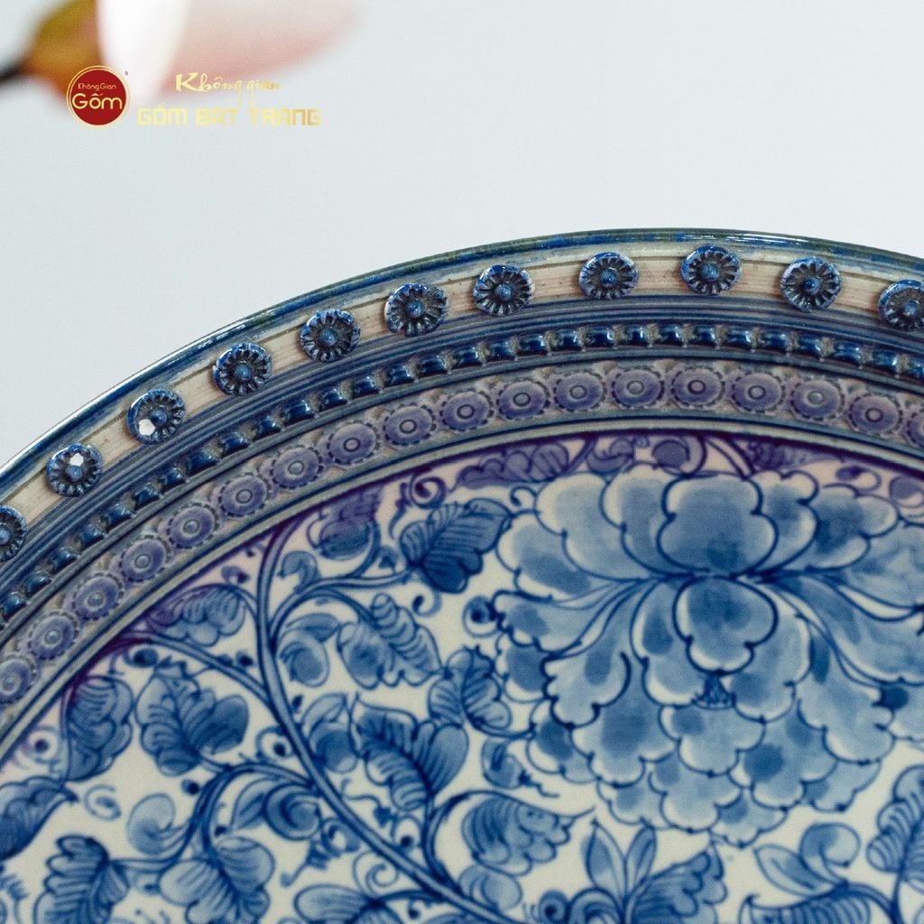 Đĩa Trưng Bày Liên Hoa Cát Tường