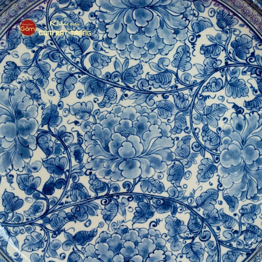 Đĩa Trưng Bày Liên Hoa Cát Tường