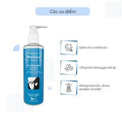 Sữa Tắm Gội Toàn Thân Chiết Xuất Hạt Argan Và Hương Thảo Teenilicious Hair & Body Wash Moroccan & Rosemary Oil 200ml