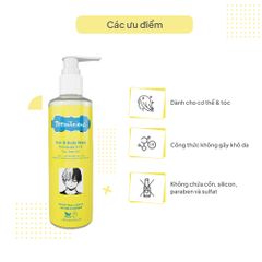 Sữa Tắm Gội Toàn Thân Chiết Xuất Buriti Và Tràm Trà Teenilicious Hair & Body Wash With Buriti Oil & Tea Tree Oil 200ml