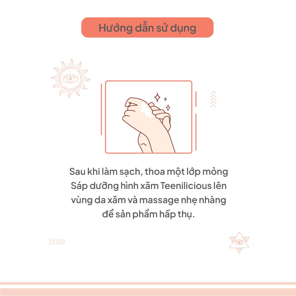 Kem Dưỡng Hình Xăm Teenilicious Tattoo Salvé 50g