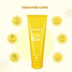 Sữa Dưỡng Thể Chống Nắng Teenilicious SPF 55 Body Lotion, PA+++, Dành Cho Da Dầu Và Nhạy Cảm 150ml