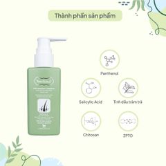 Dầu Gội Giảm Gàu, Giảm Ngứa Da Đầu Và Giảm Rụng Tóc Teenilicious Anti Dandruff Shampoo 100ml