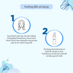 Nước Cân Bằng Dạng Xịt Teenilicious Acne Face Toner Dành Cho Da Mụn và Nhạy Cảm 100ml