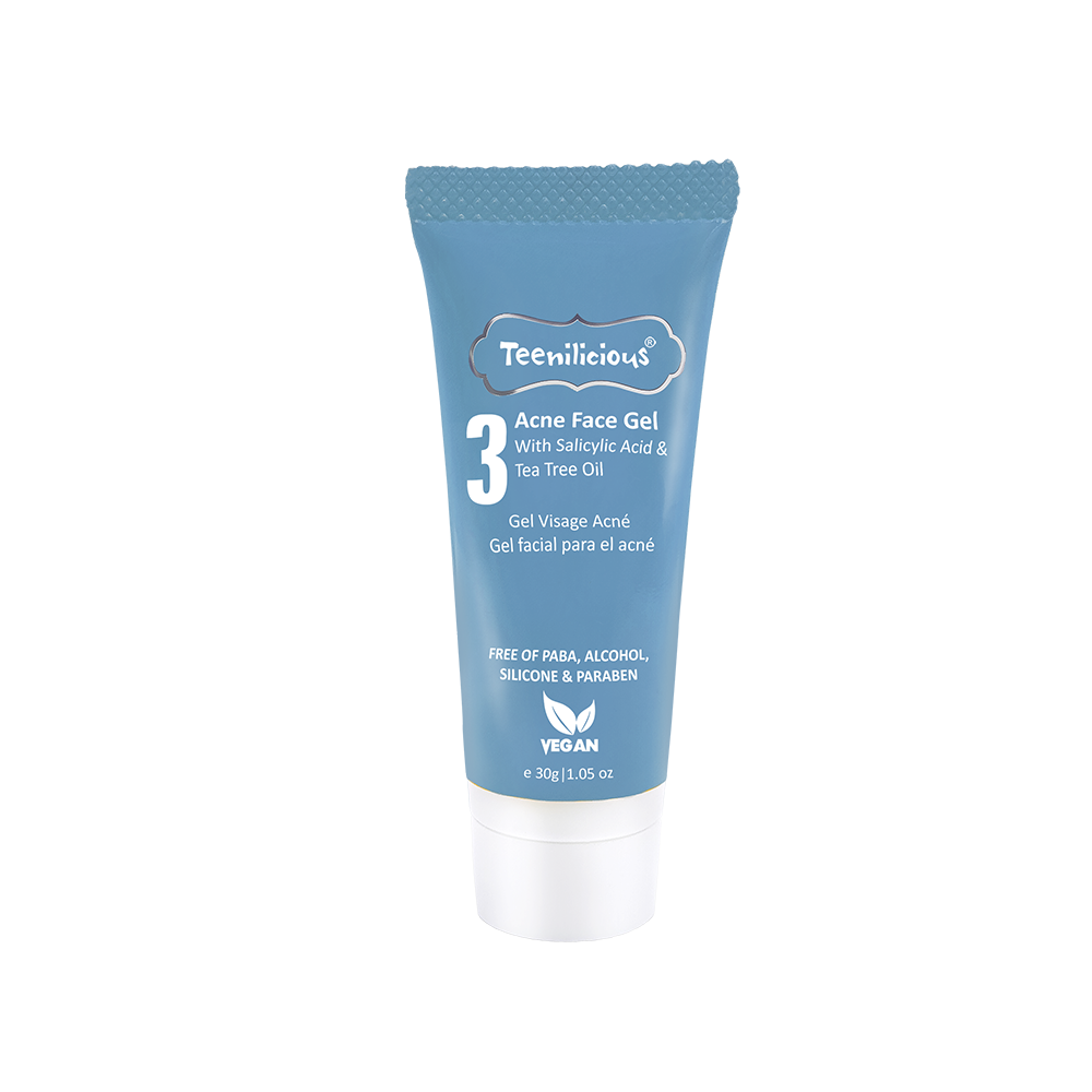 Teenilicious Acne Face Gel Hỗ Trợ Giảm Mụn Dành Cho Da Dầu Mụn & Da Nhạy Cảm