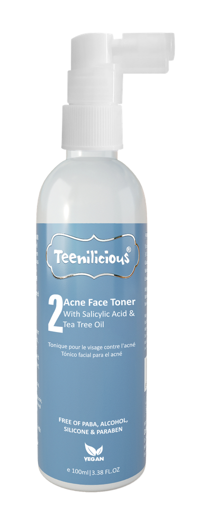 Nước Cân Bằng Dạng Xịt Teenilicious Acne Face Toner Dành Cho Da Mụn và Nhạy Cảm 100ml
