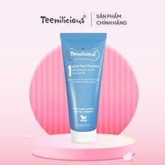 Sữa Rửa Mặt Teenilicious Acne Face Cleanser Giúp Giảm Mụn Đầu Đen, Đầu Trắng Dành Cho Da Mụn và Nhạy Cảm 60g