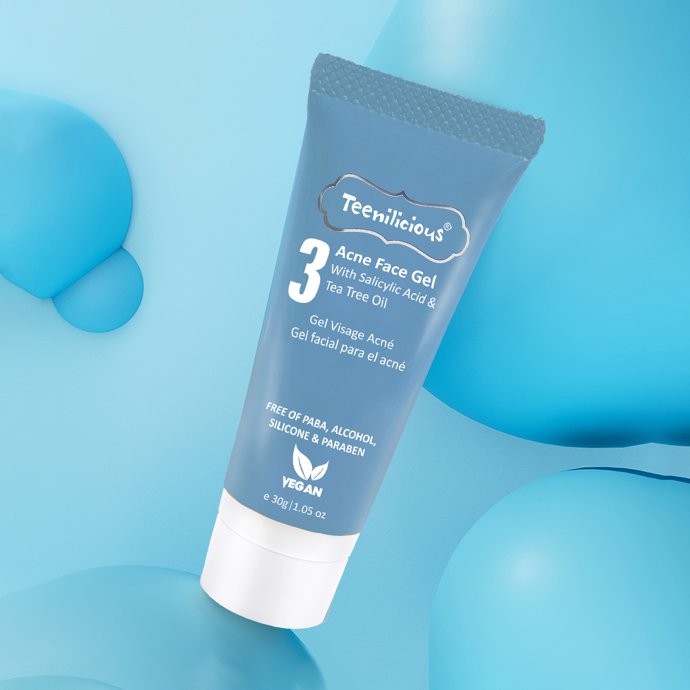 Teenilicious Acne Face Gel Hỗ Trợ Giảm Mụn Dành Cho Da Dầu Mụn & Da Nhạy Cảm