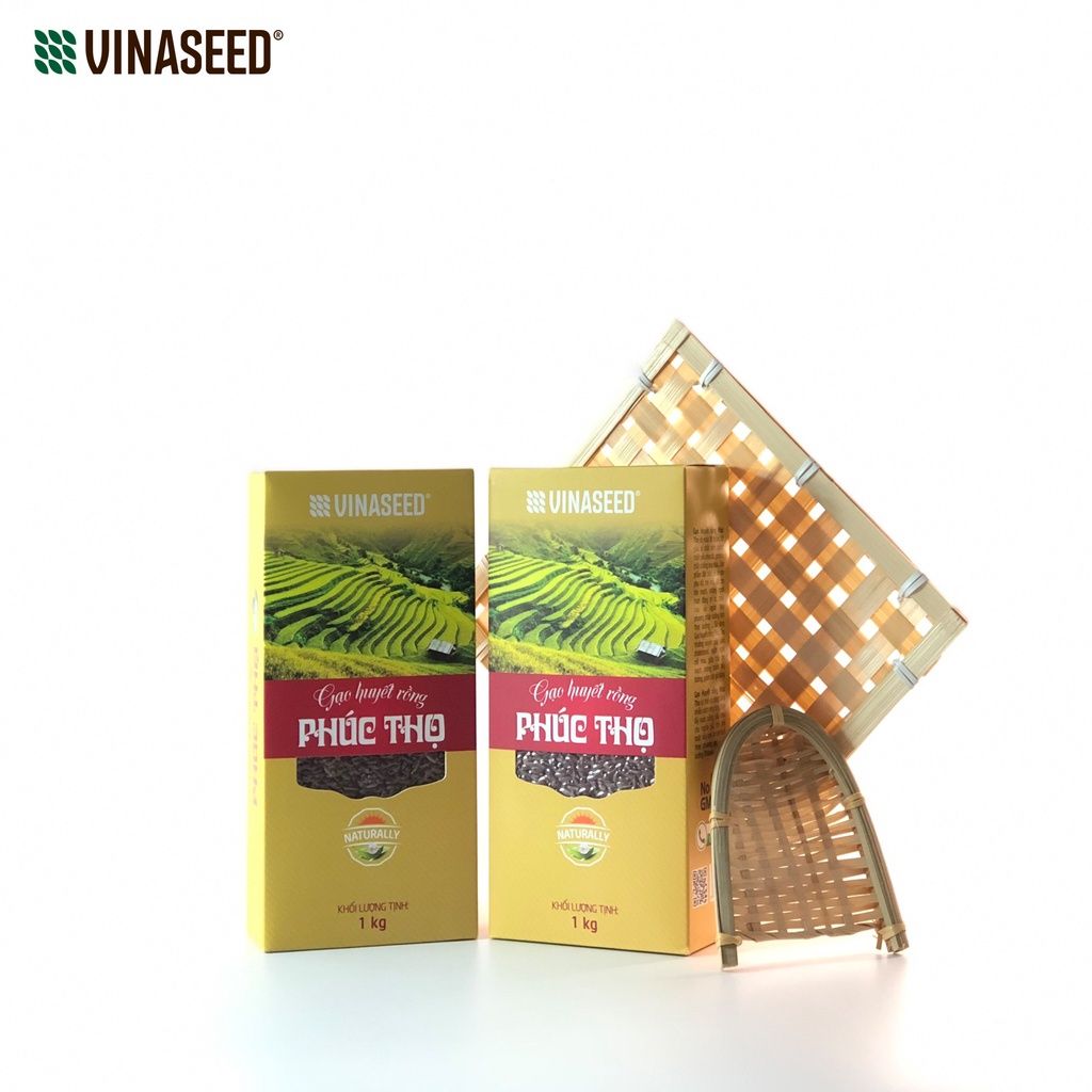  Gạo Huyết Rồng Phúc Thọ Vinaseed 1Kg 