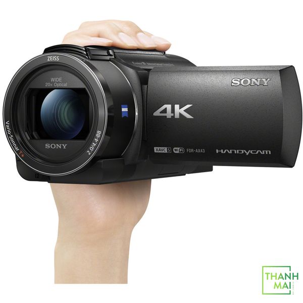 Máy Quay Phim Sony Handycam FDR-AX43A UHD 4K | Chính Hãng