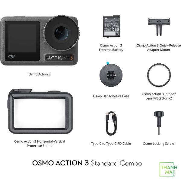 DJI Osmo Action 3 ( Standard Combo ) | New