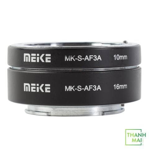 Ngàm chụp Macro Meike MK-S-AF3A Auto Focus Extension Tube 10mm 16mm cho Sony E-Mount