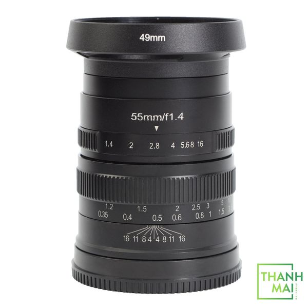 Ống kính 7artisans 55mm f/1.4 For Sony E Mount