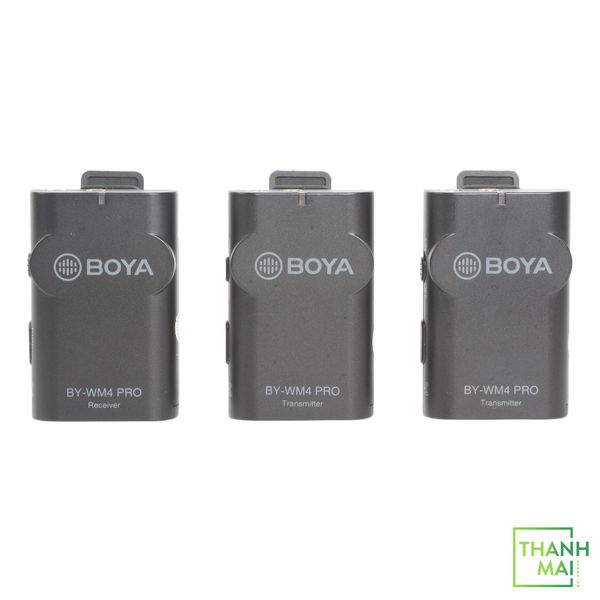 Micro Thu Âm Không Dây BOYA BY – WM4 PRO K2