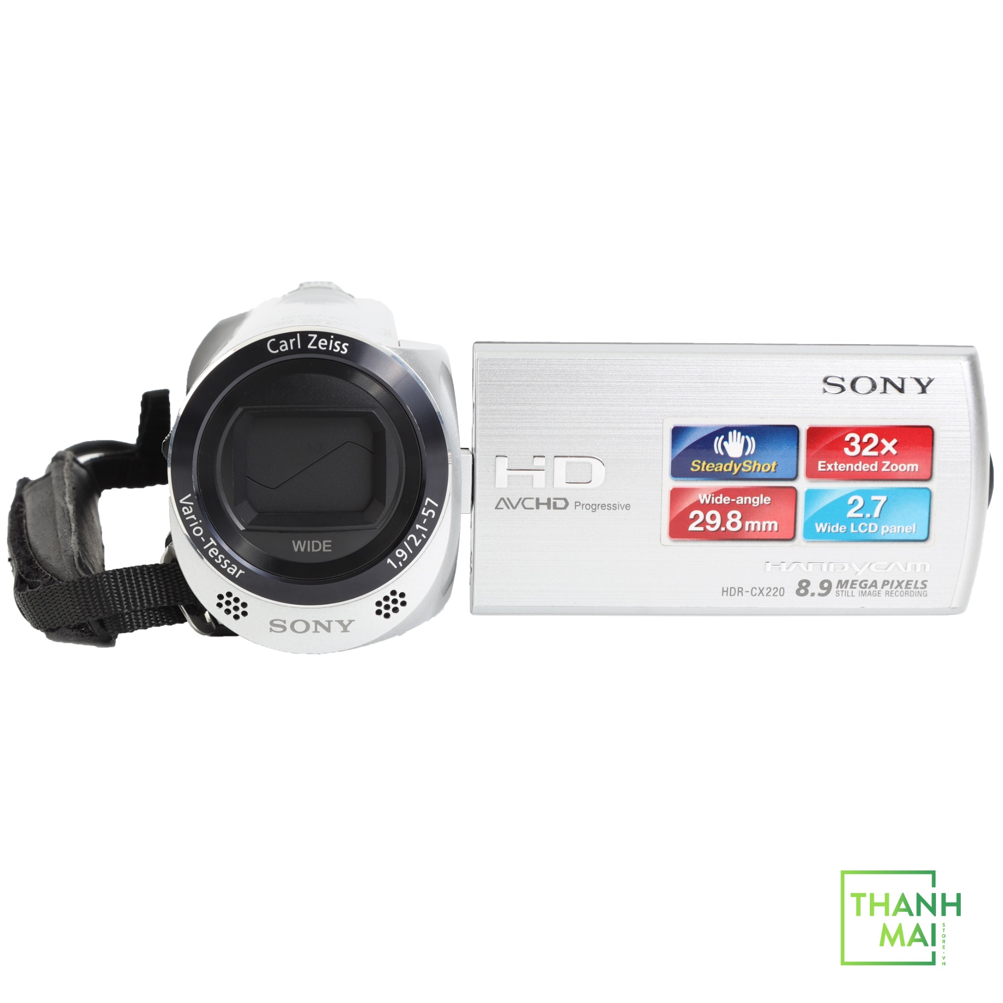 SONY 明る HANDYCAM HDR-CX480 ホワイト