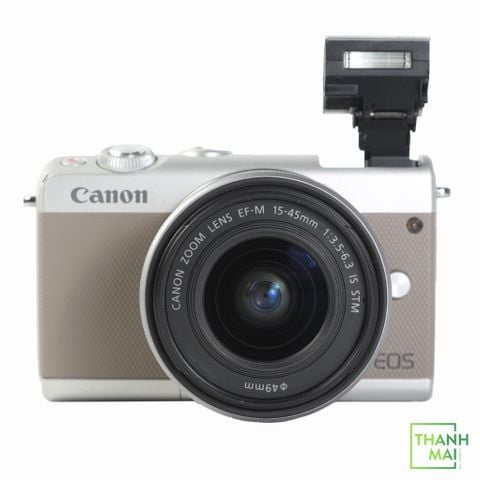 Máy Ảnh Canon EOS M100 kit EF-M 15-45mm F/3.5-6.3 IS STM