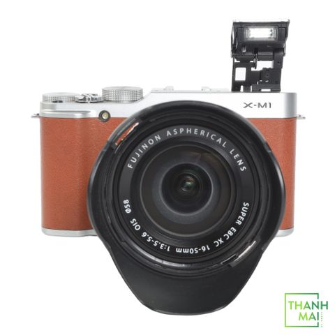 Máy ảnh Fujifilm X-M1 kit XC 16-50mm f/3.5-5.6 OIS II ( Brown Marron )