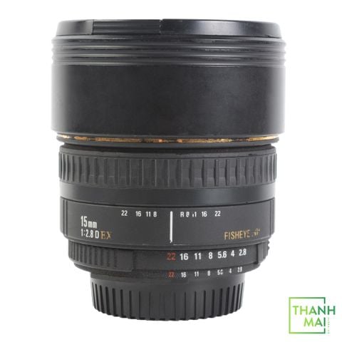 Ống Kính Sigma 15mm F2.8 EX DG Fisheye Diagonal For Nikon
